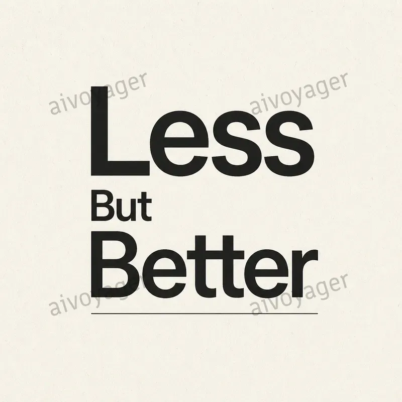 Minimalist Sans Poster Texts