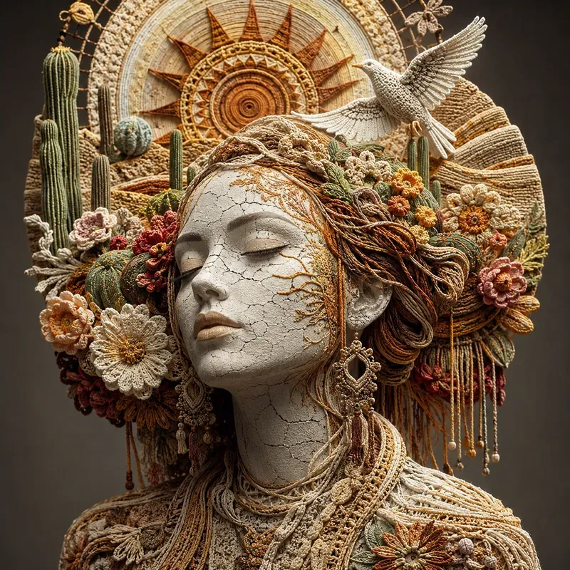 Luxury Textile Portraits
