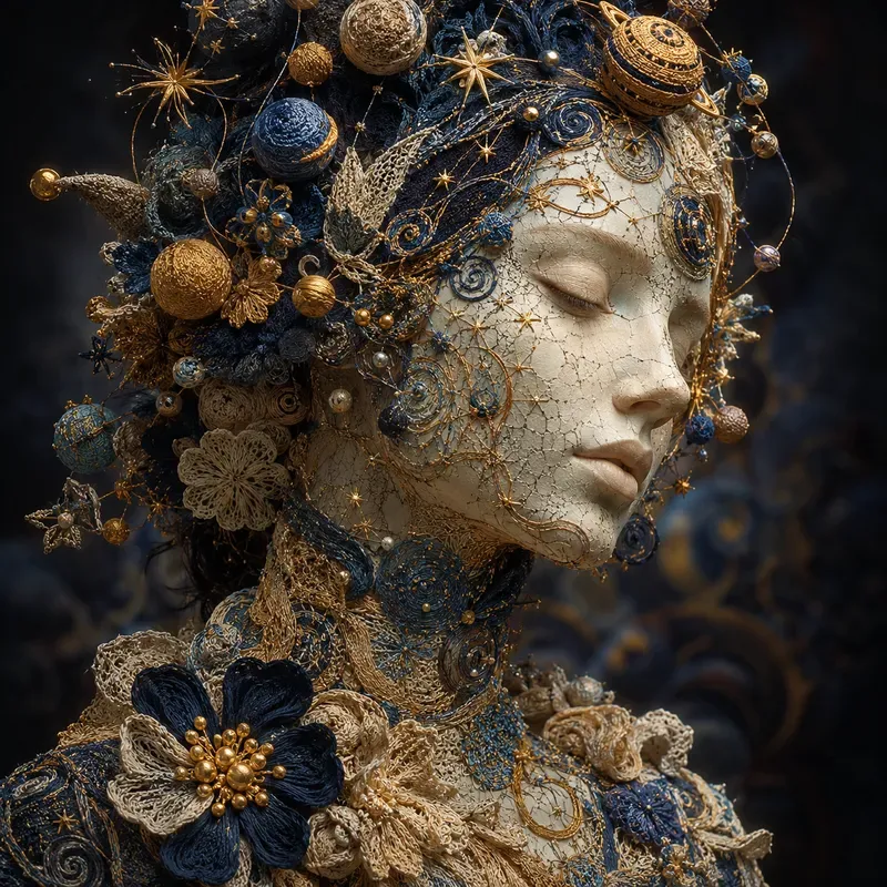 Luxury Textile Portraits