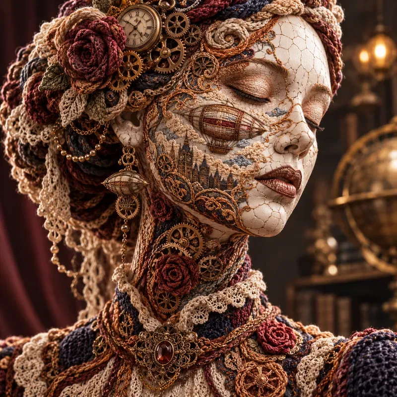 Luxury Textile Portraits