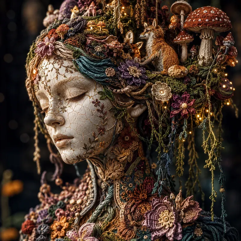 Luxury Textile Portraits