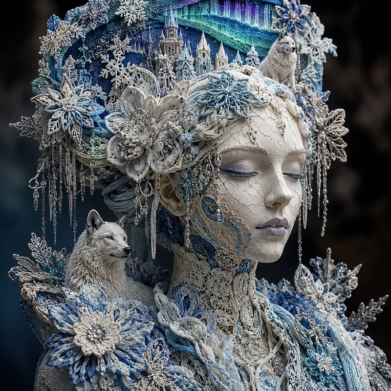 Luxury Textile Portraits