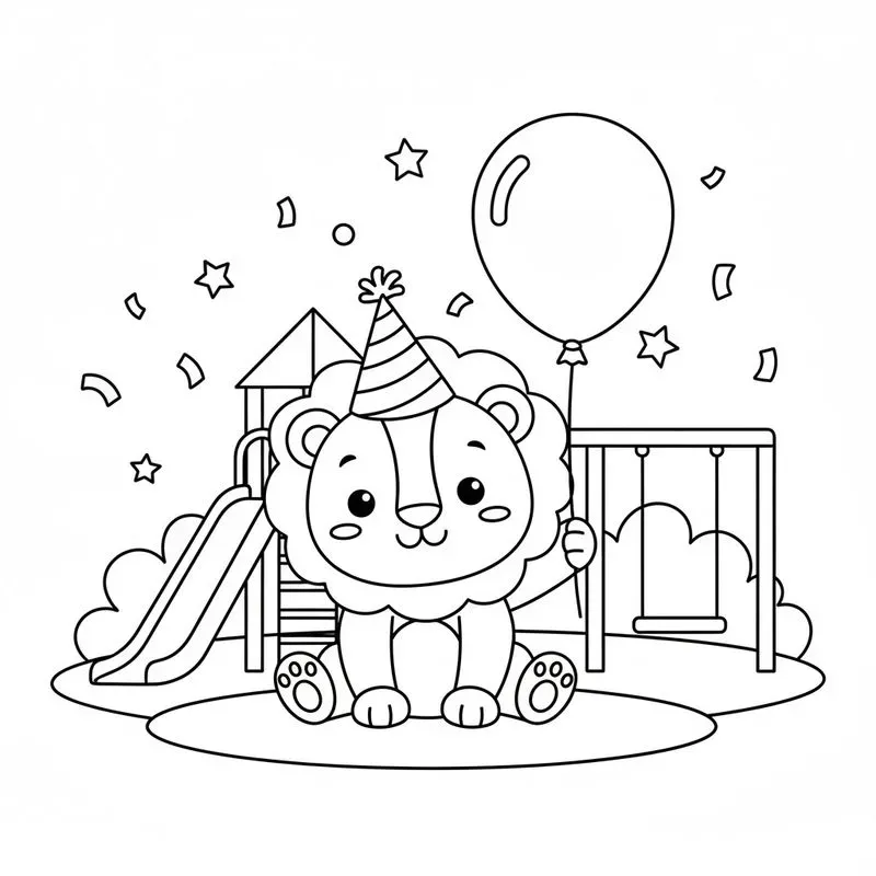 Toddlerfriendly Black White Coloring