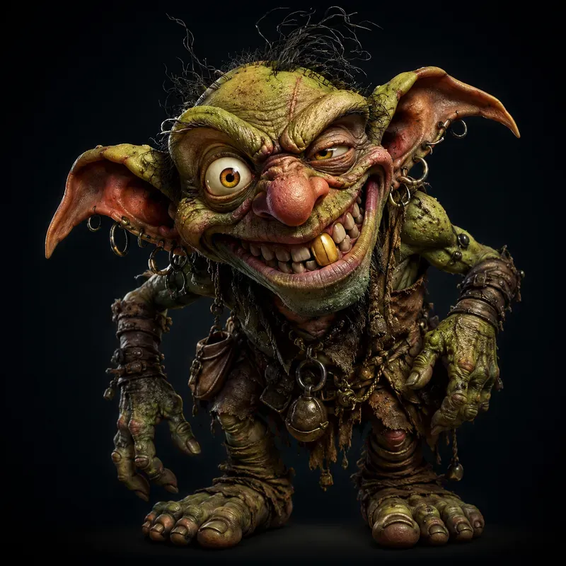 Grotesque Cartoon Oddballs