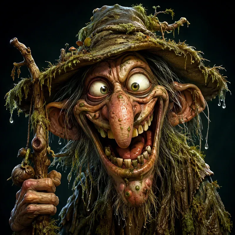 Grotesque Cartoon Oddballs