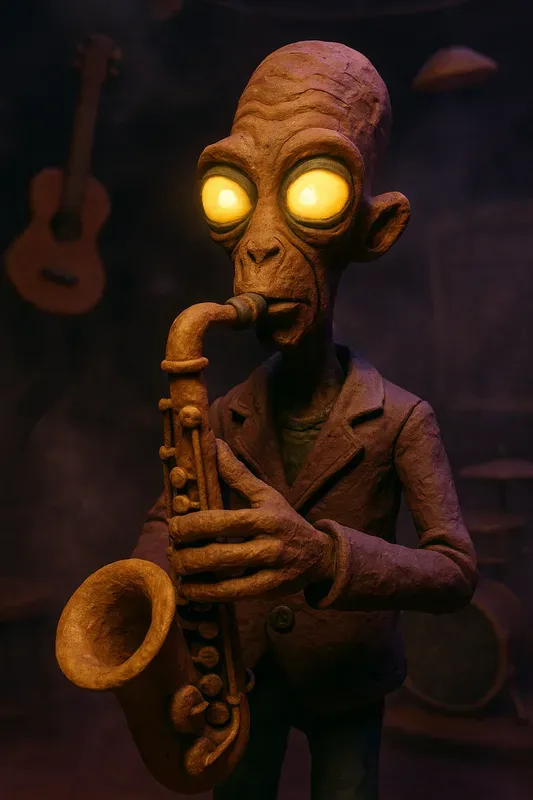 Cinematic Claymation Portrait Labs