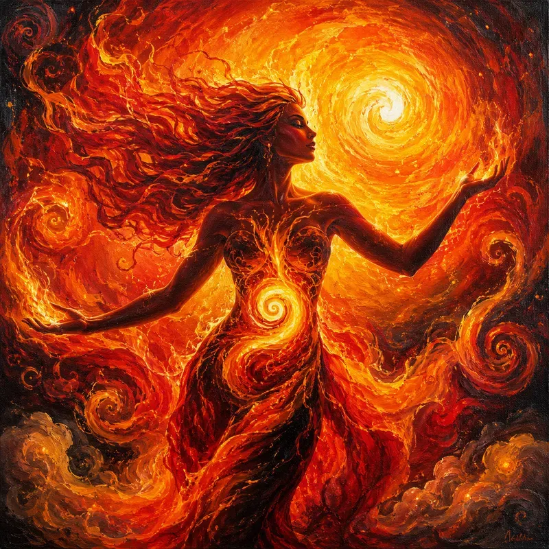 Mystic Goddess Spirit Art
