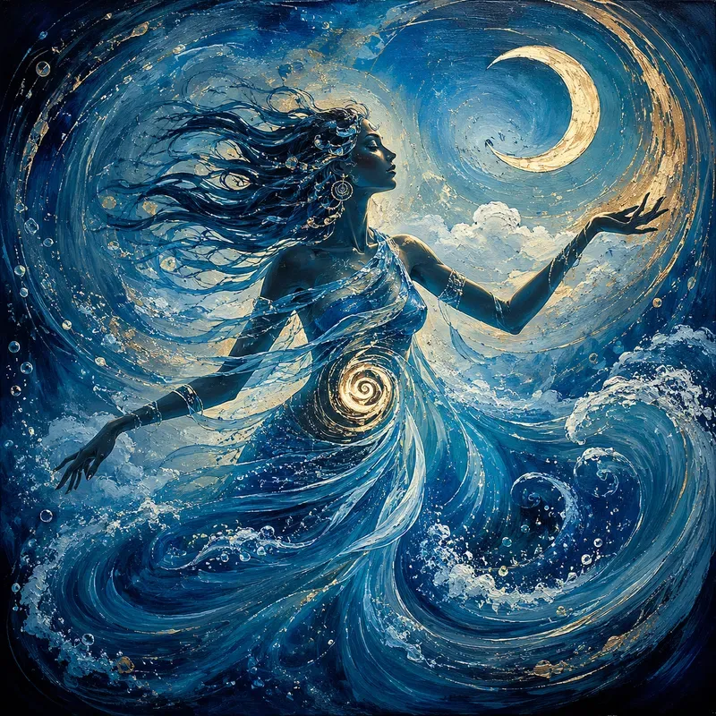 Mystic Goddess Spirit Art