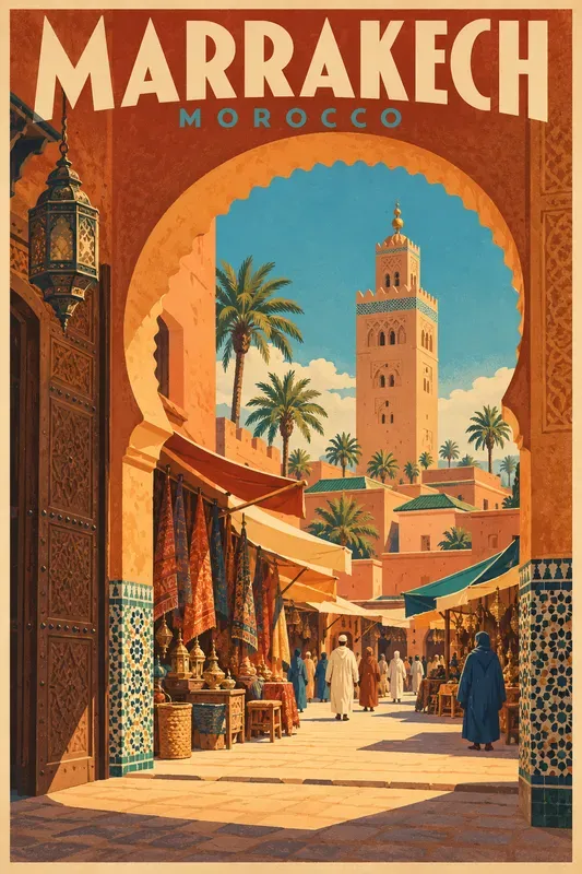 Vintage Travel Destination Posters
