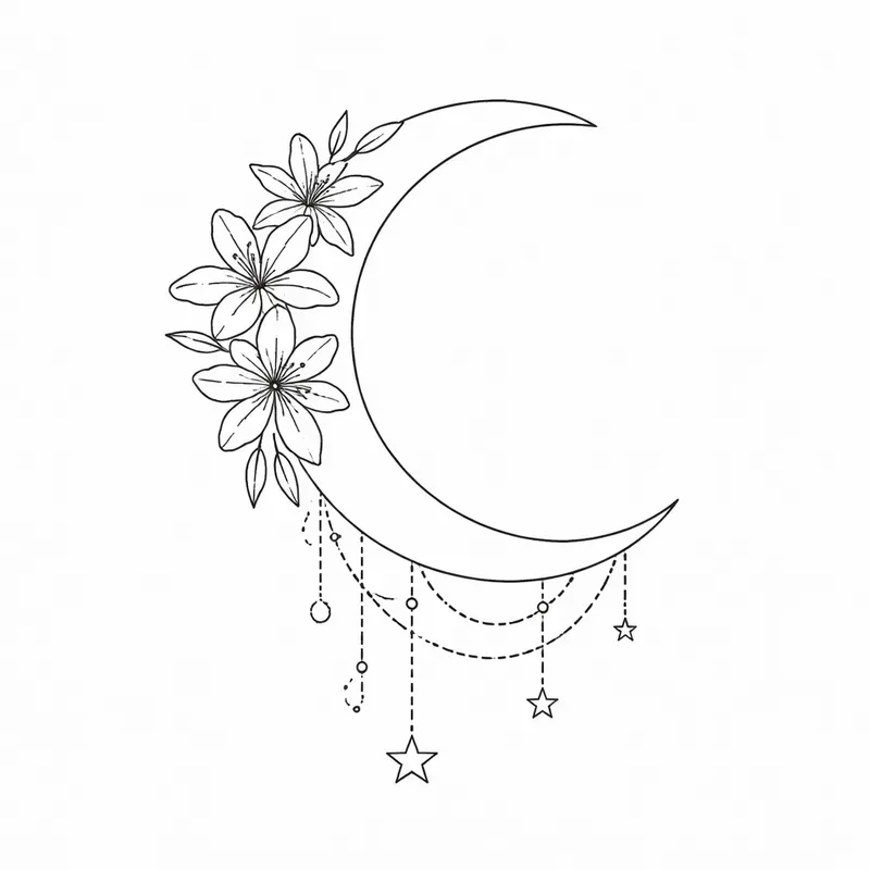 Minimalist Line Art Tattoos