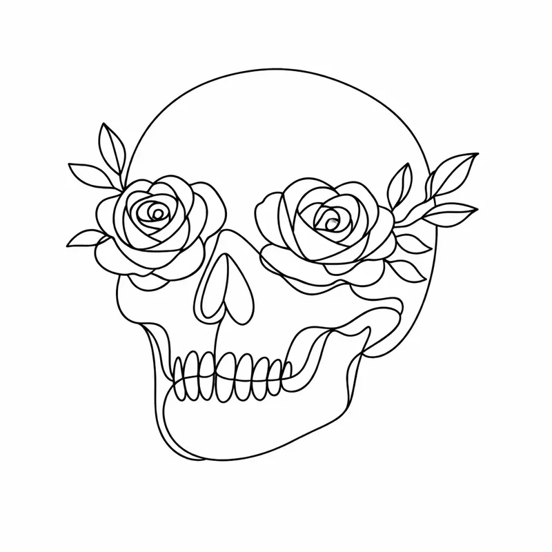 Minimalist Line Art Tattoos