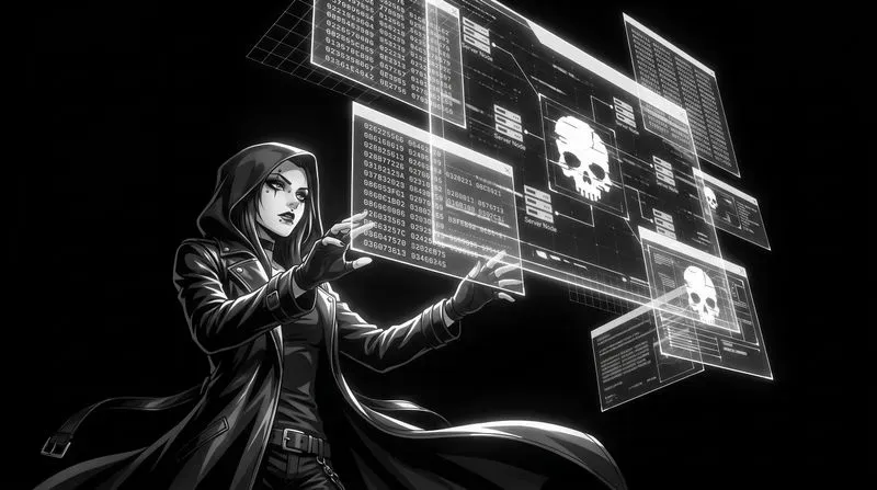 Anime Holographic Ui Screens