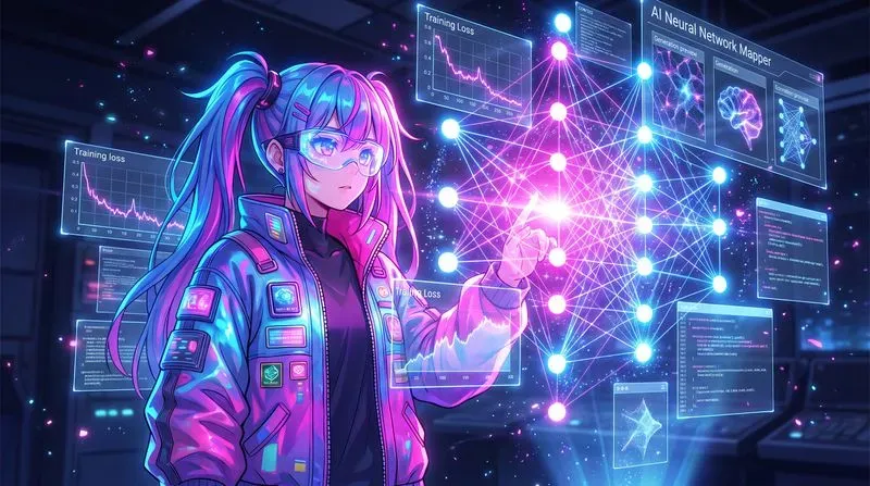 Anime Holographic Ui Screens