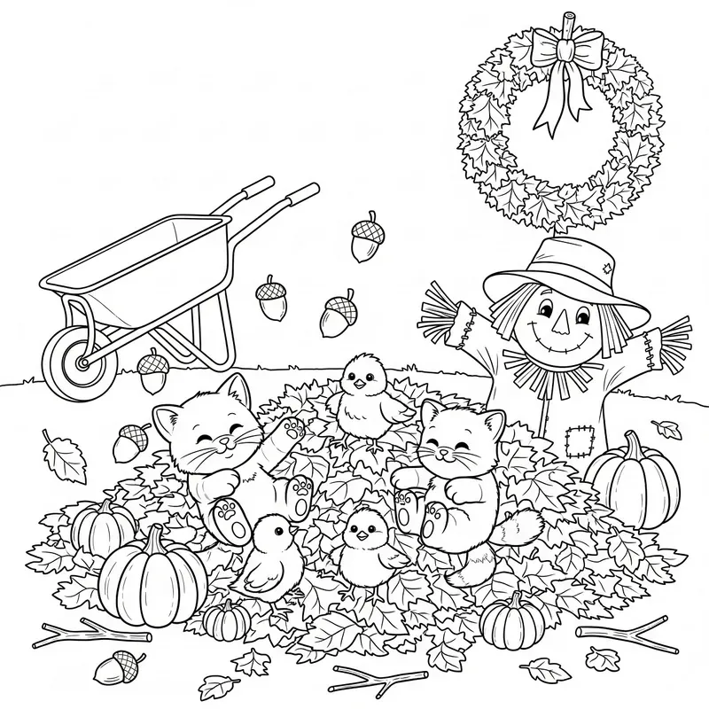 Pumpkins Paws Barnyard Pals