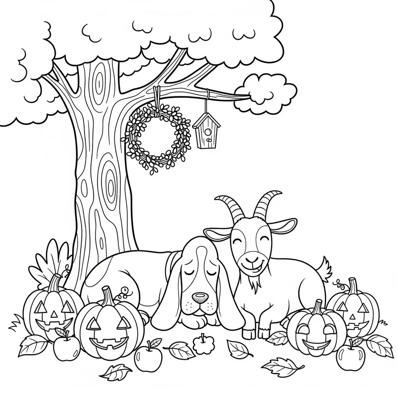 Pumpkins Paws Barnyard Pals