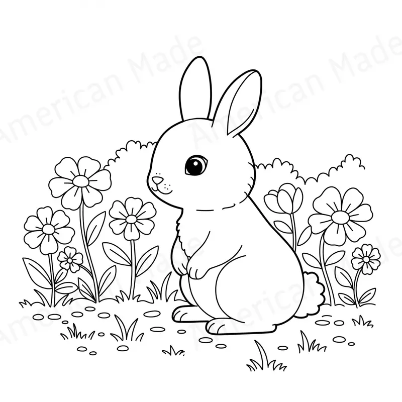 Spring Blossom Coloring Pages