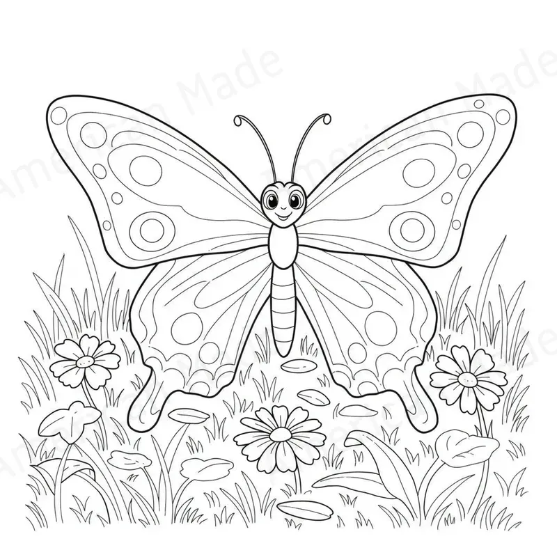 Spring Blossom Coloring Pages
