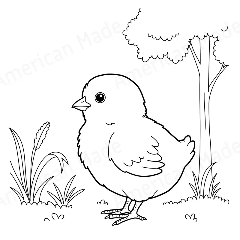 Spring Blossom Coloring Pages