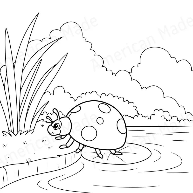 Spring Blossom Coloring Pages