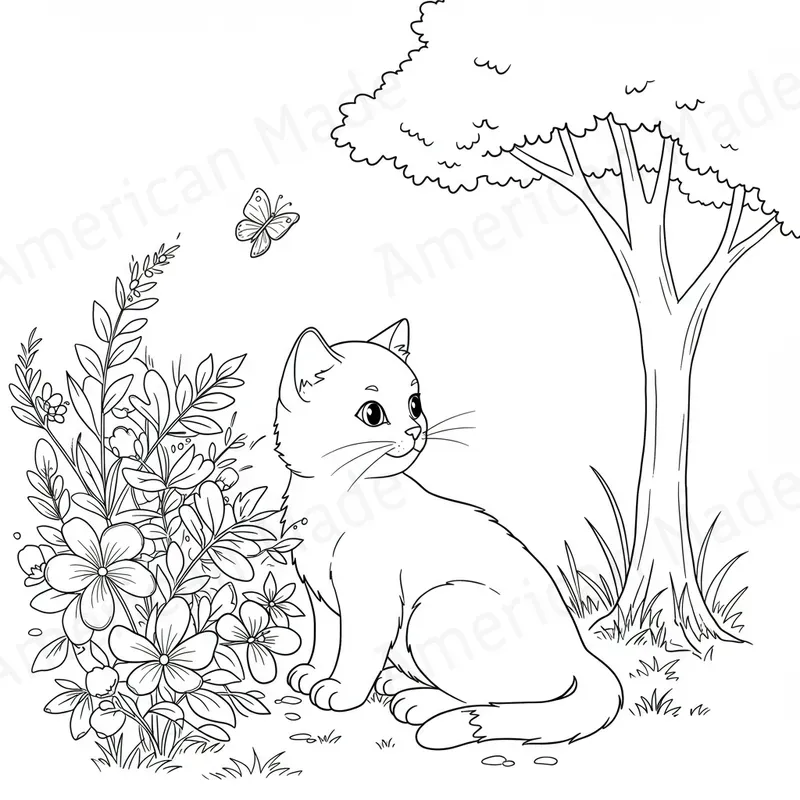 Spring Blossom Coloring Pages