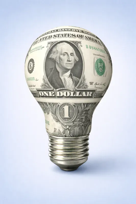 Us Dollar Bill Object Art