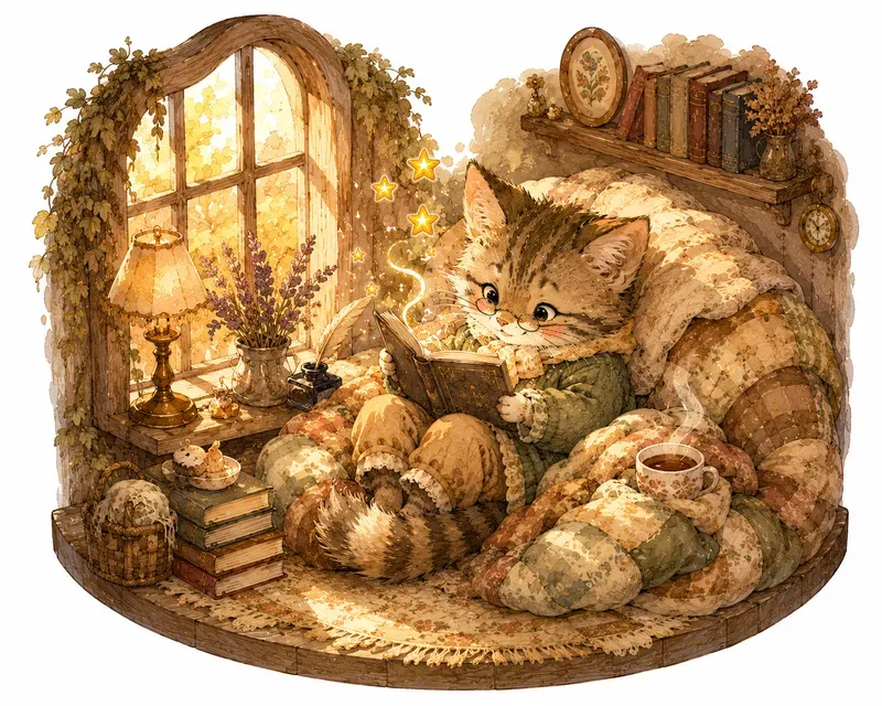 Whimsical Watercolor Tale Animal Readings