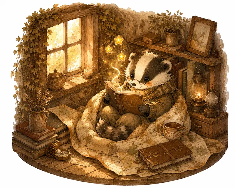 Whimsical Watercolor Tale Animal Readings