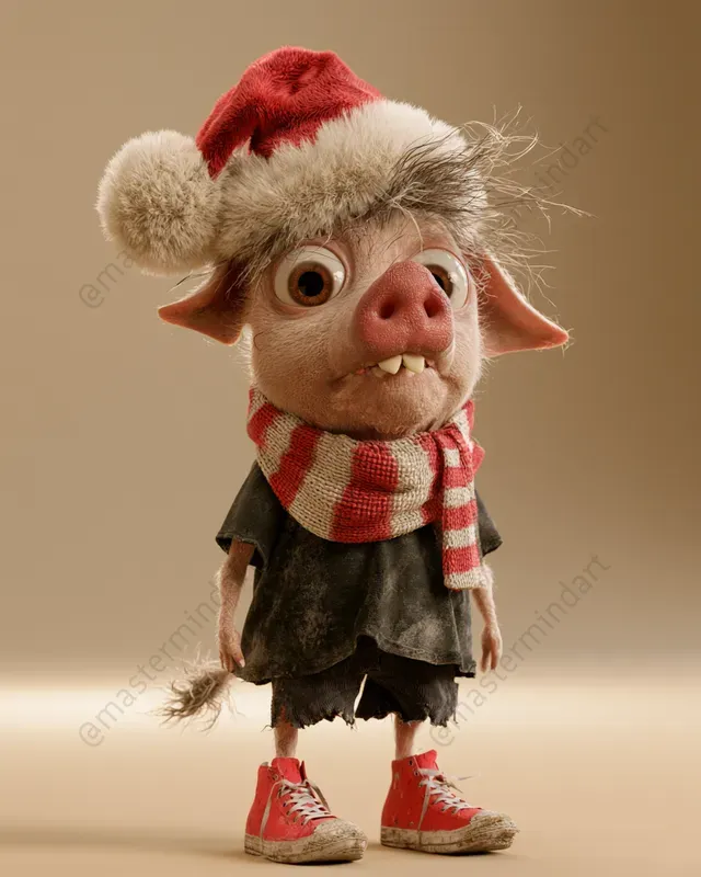 Weird Cute Christmas Animals
