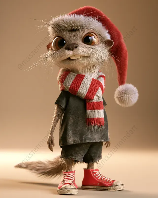 Weird Cute Christmas Animals