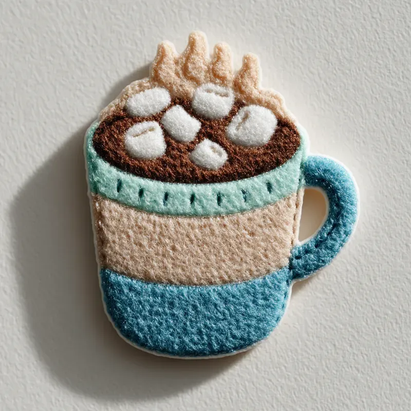 Whimsical Felt Applique Stickers