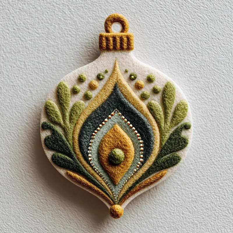 Whimsical Felt Applique Stickers