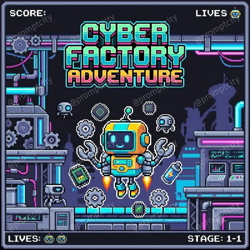 8 Bit Illustrative Sprite Art