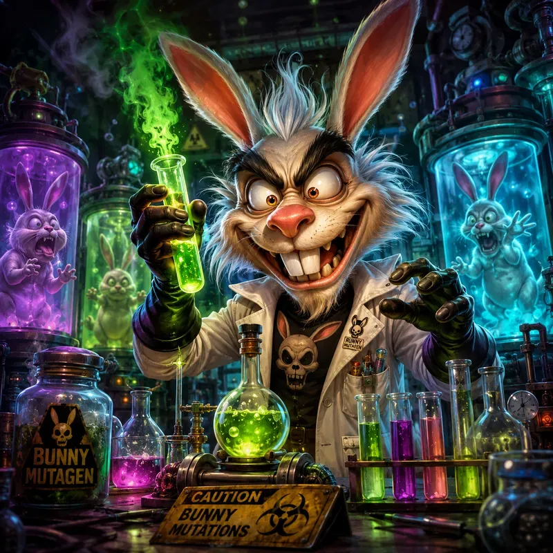 Mad Cartoon Scientists