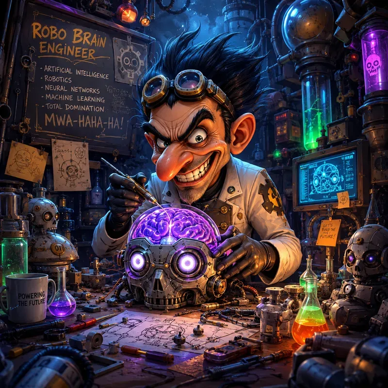 Mad Cartoon Scientists