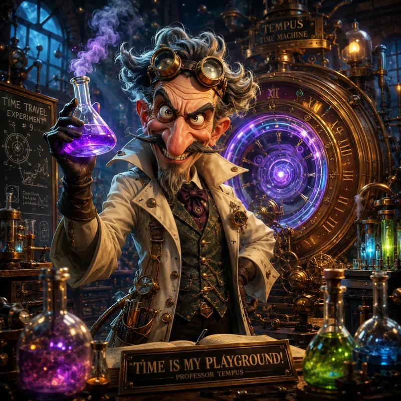 Mad Cartoon Scientists