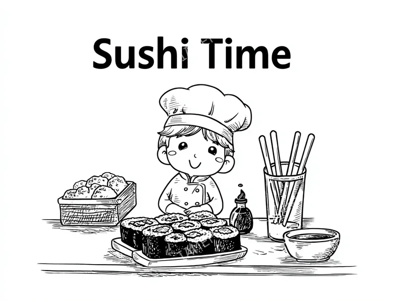 Food Style Coloring Pages