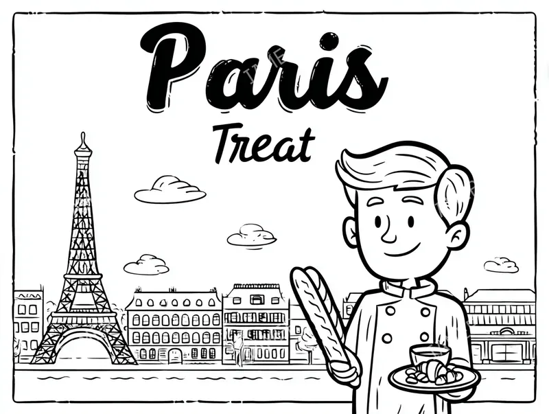 Food Style Coloring Pages