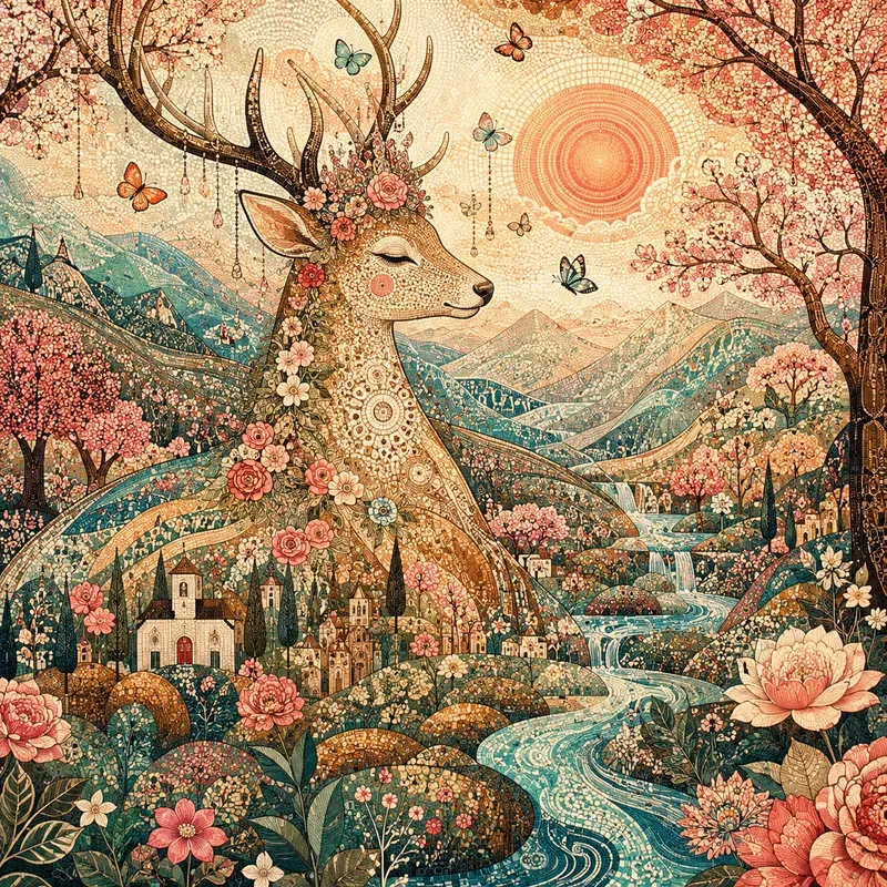 Soulscape Mosaic Portraits