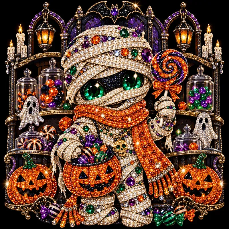 Luxury Halloween Rhinestones
