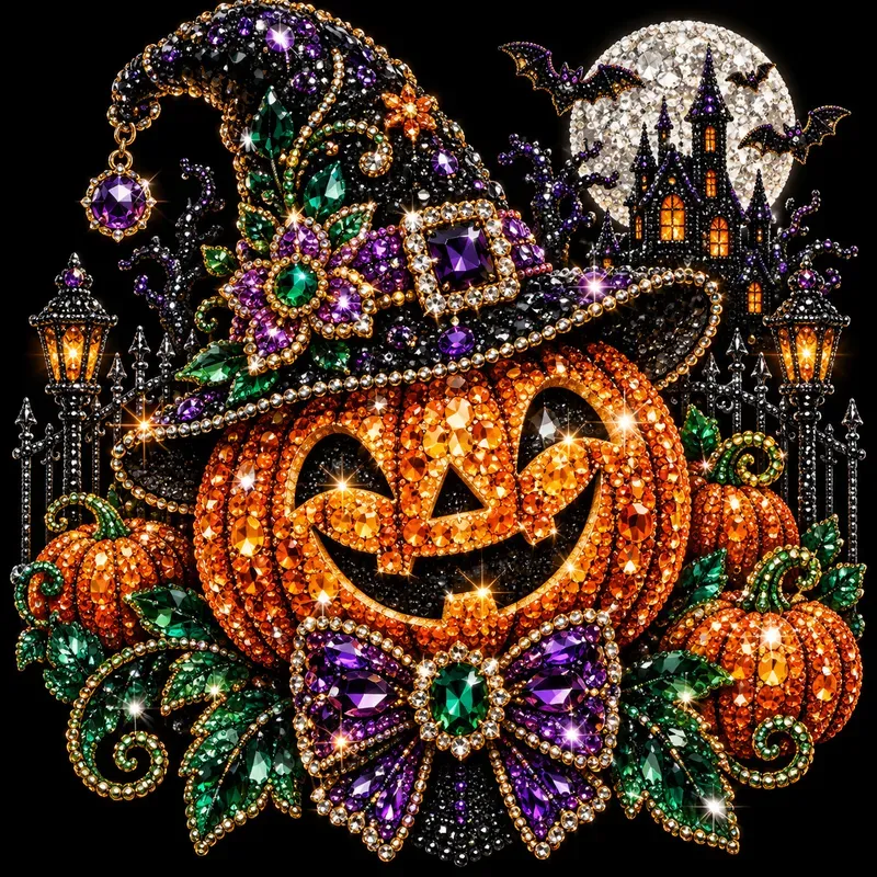 Luxury Halloween Rhinestones