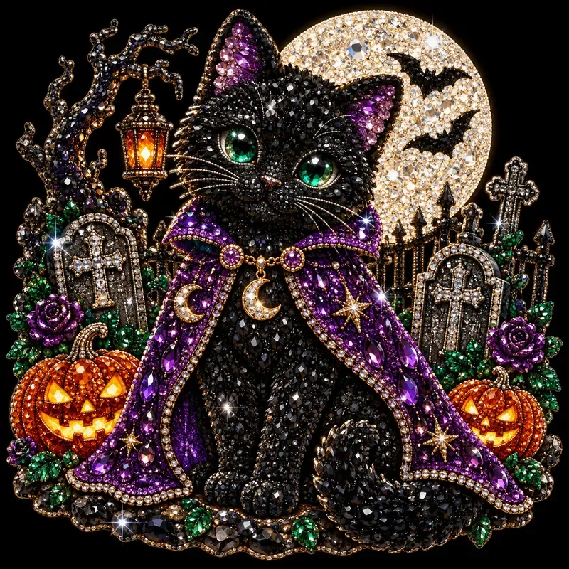 Luxury Halloween Rhinestones