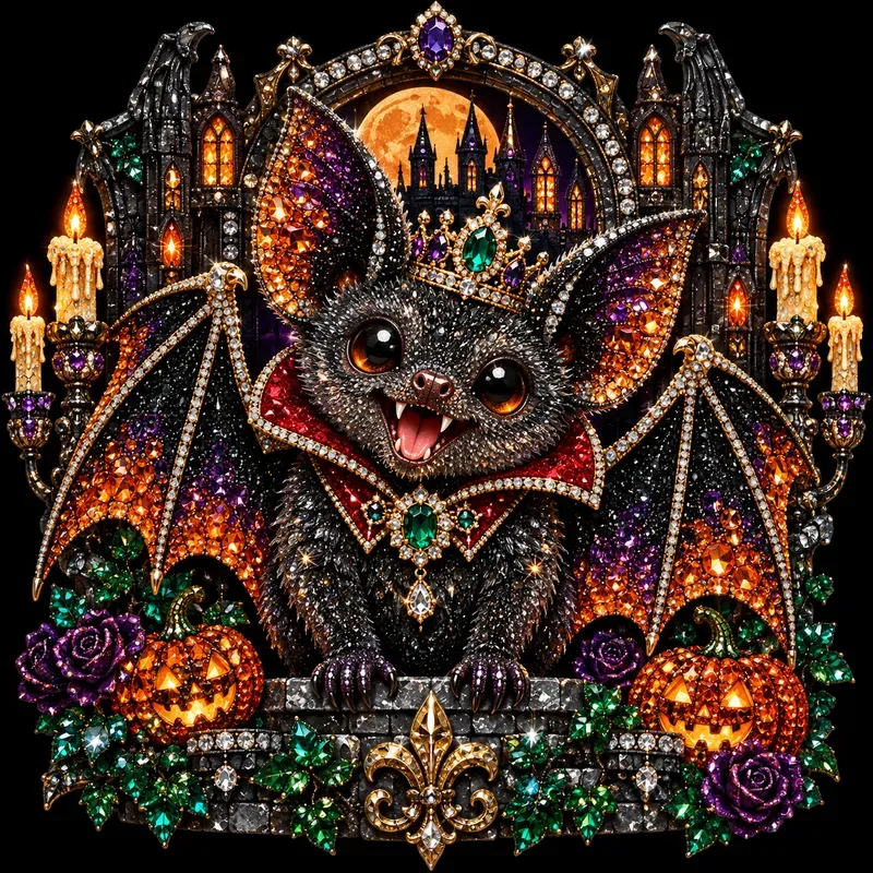 Luxury Halloween Rhinestones