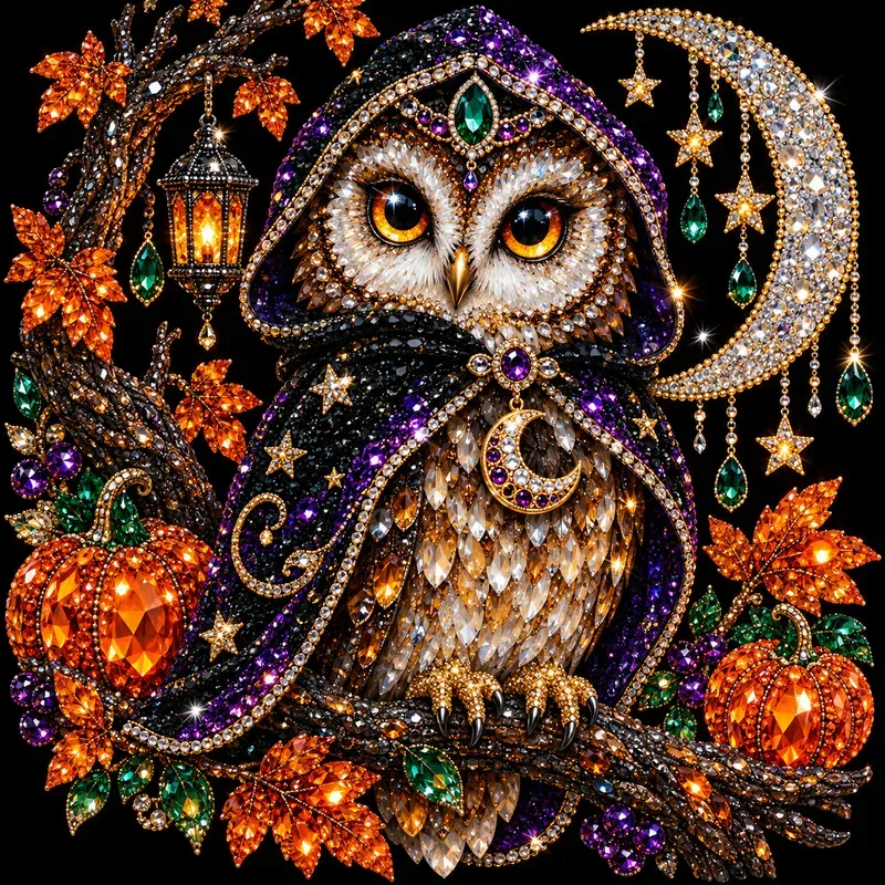 Luxury Halloween Rhinestones