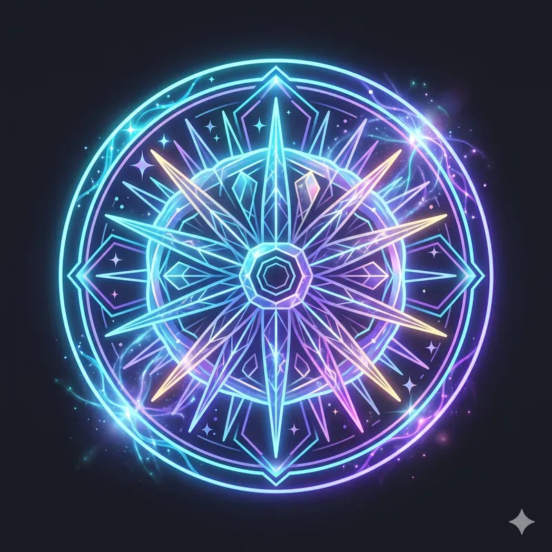 Modern Neon Fossil Emblems