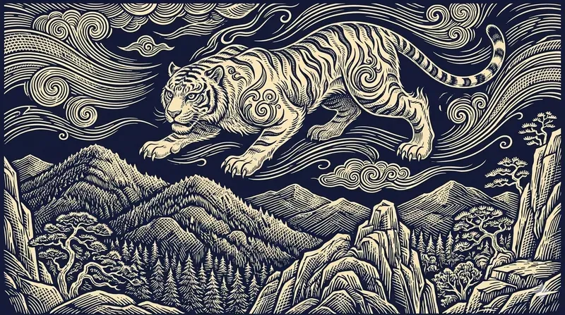 East Asian Woodcut Legends