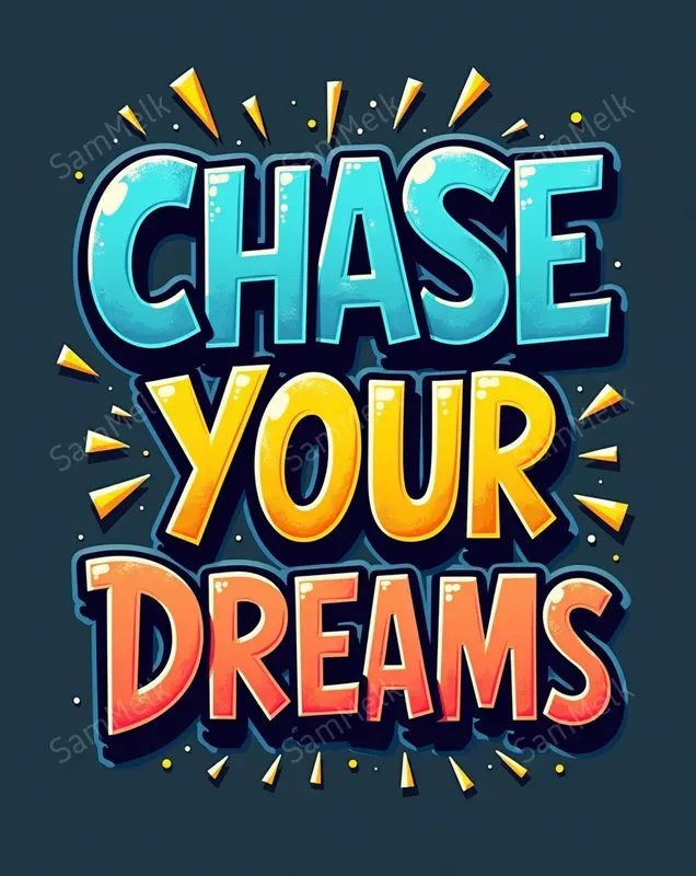 Vibrant Cartoon Lettering Designs