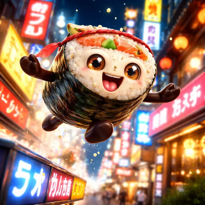 Whimsical 3D Street Characters
