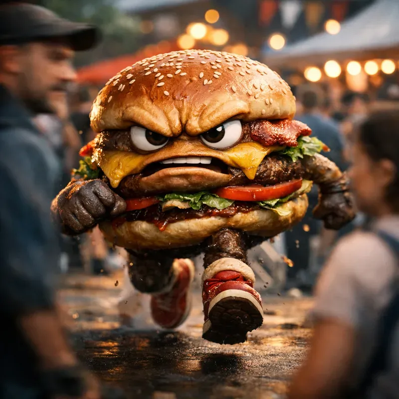 Whimsical 3D Street Characters