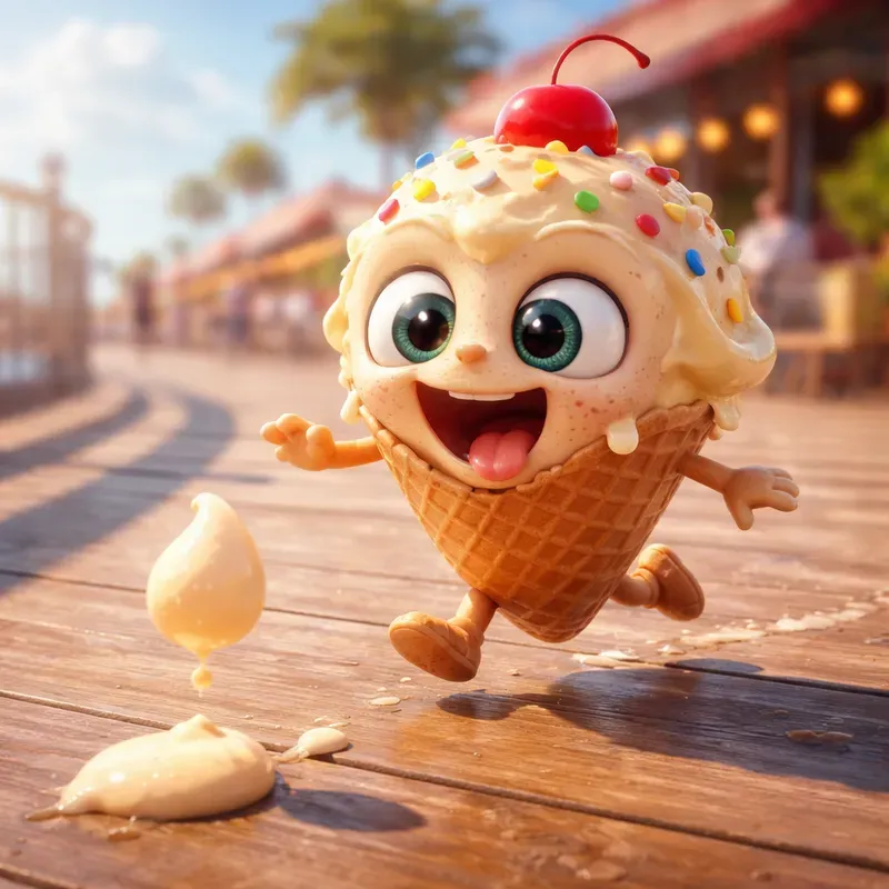 Whimsical 3D Street Characters