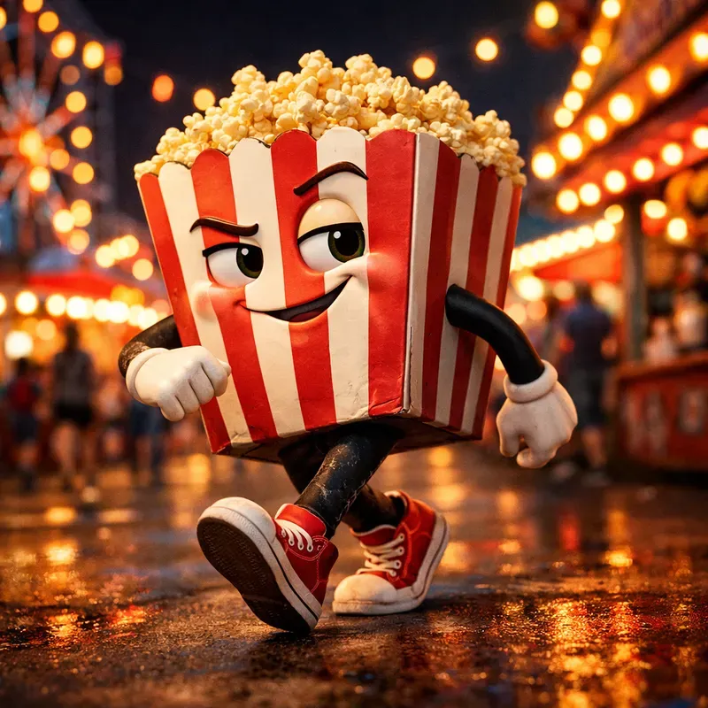 Whimsical 3D Street Characters